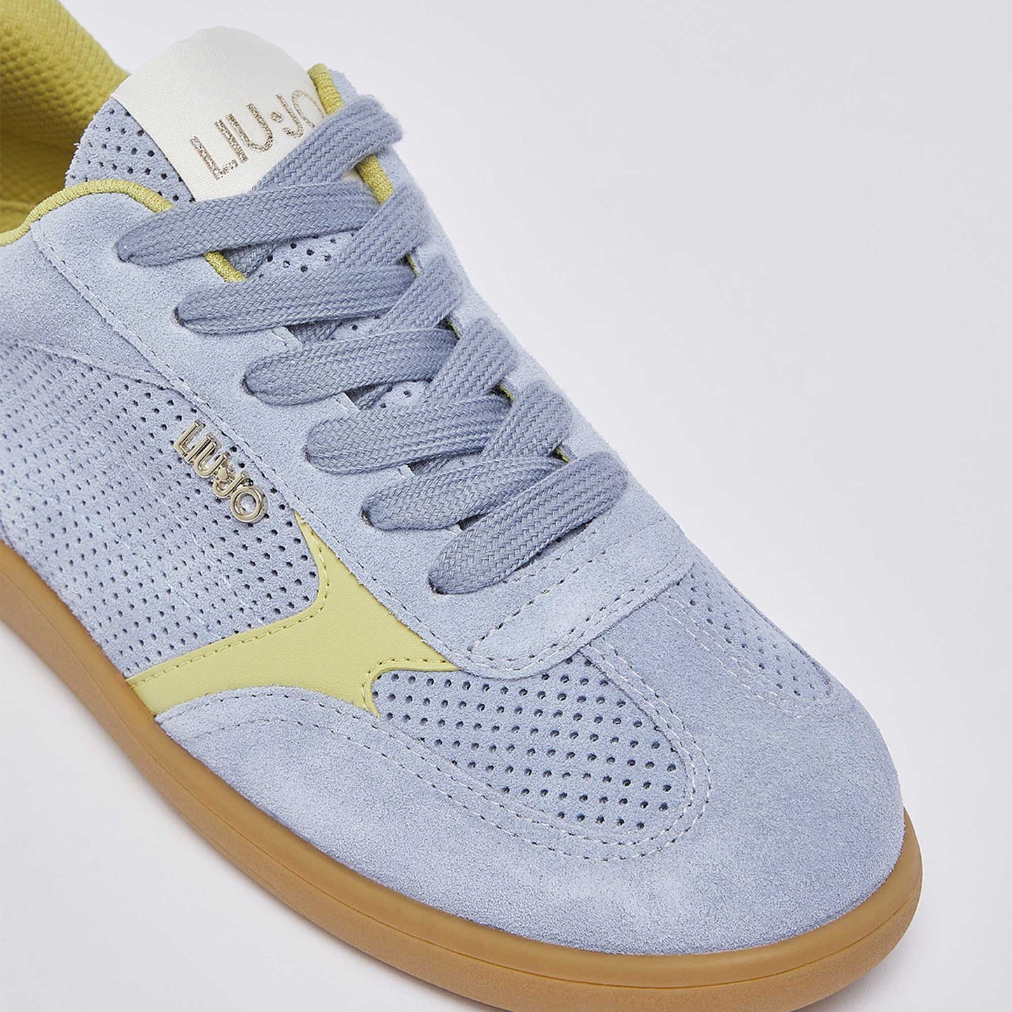 Sneakers LIU JO "Connor 01" BA6051 celeste/giallo