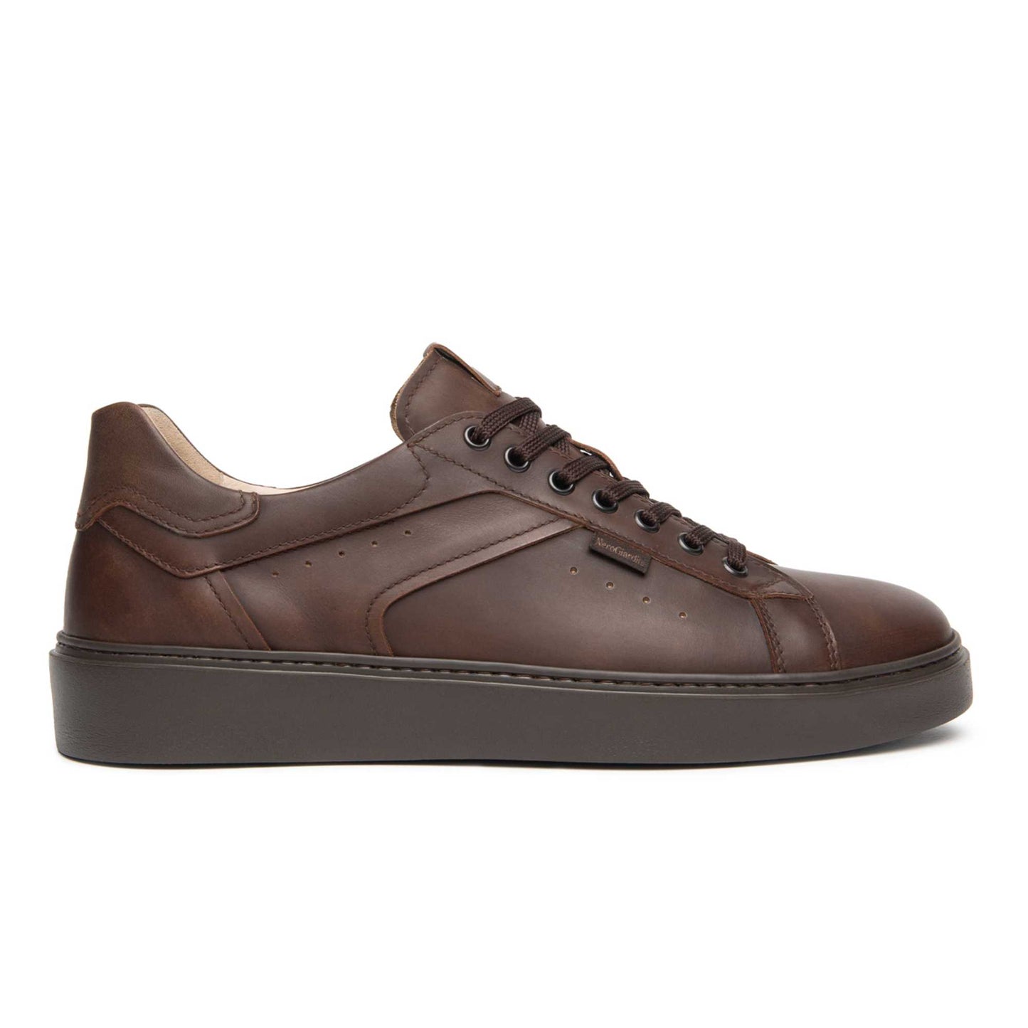 Sneaker NeroGiardini I601371U-412 scarpe uomo Marrone