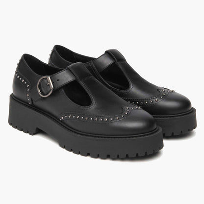Mary Jane NeroGiardini I514000-100 I514000 4000 scarpe donna