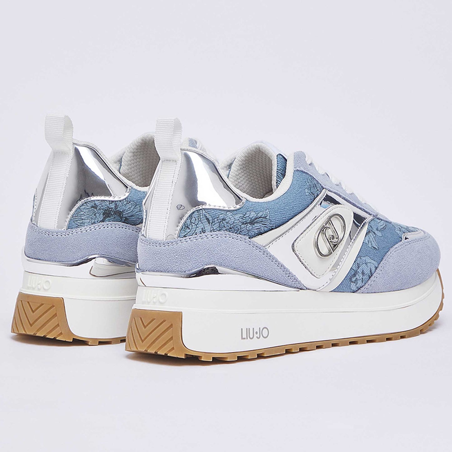 Sneakers LIU JO "Maxi Wonder 97" BA6007 azzurro/denim