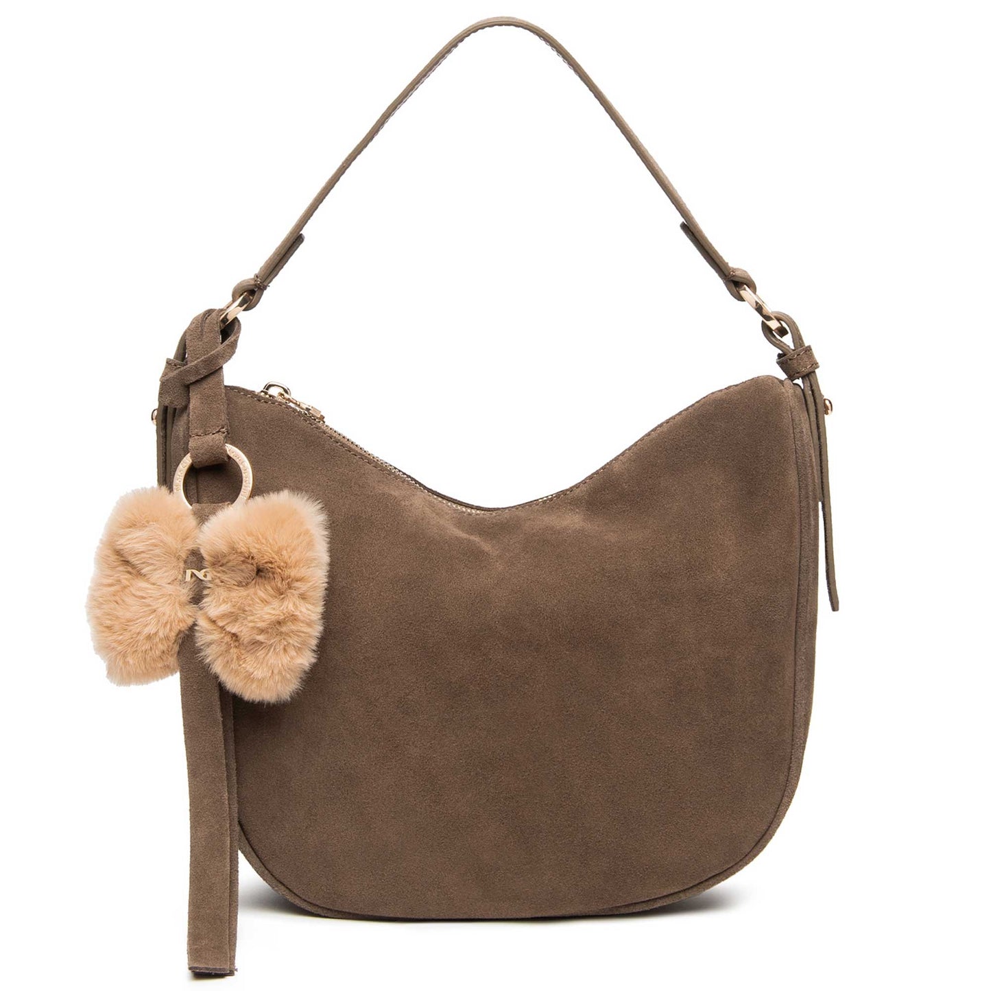 Borsa hobo in pelle NeroGiardini I644343D-427 donna