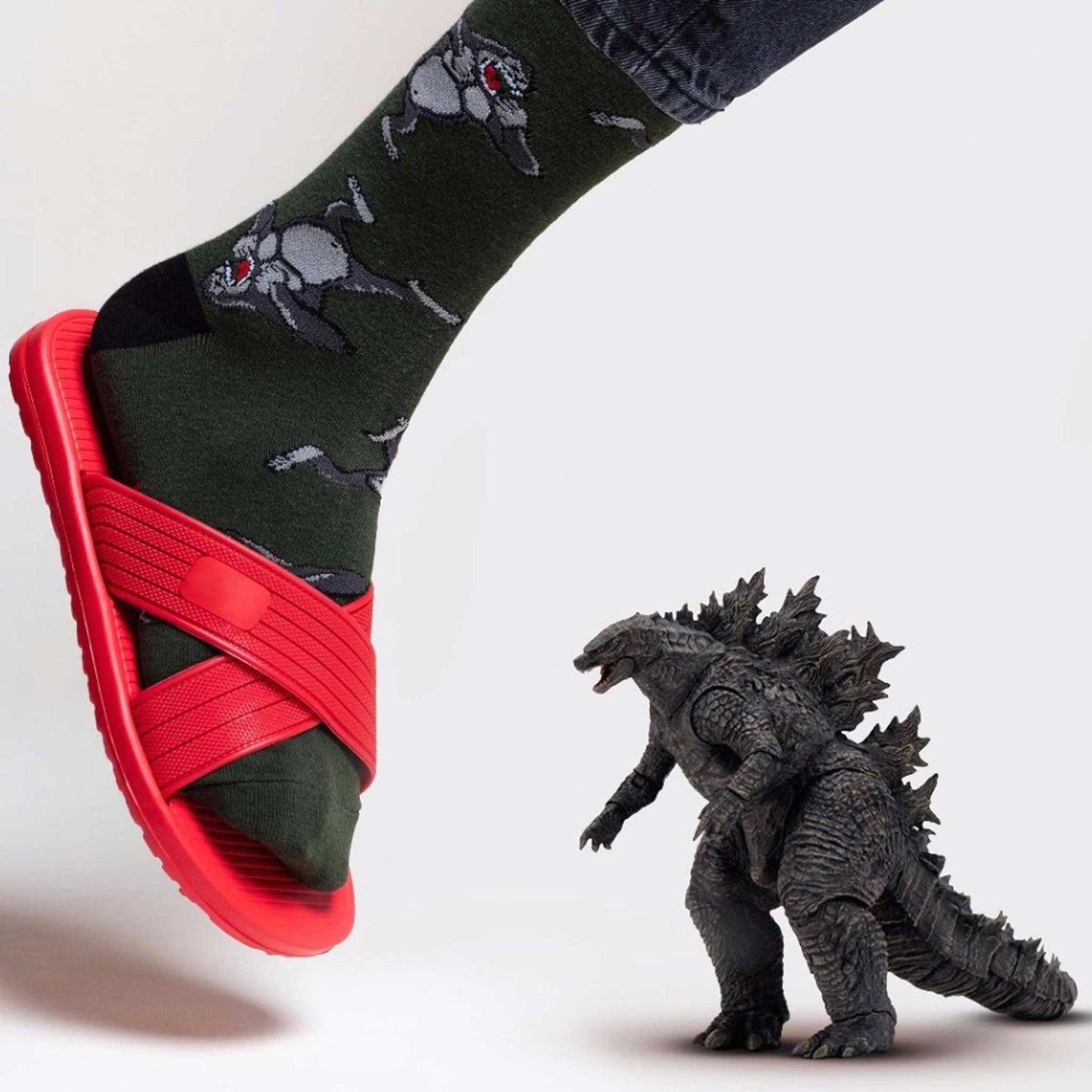 Calze Animal Socks BF1007 "The King" Socks Burger and Fries