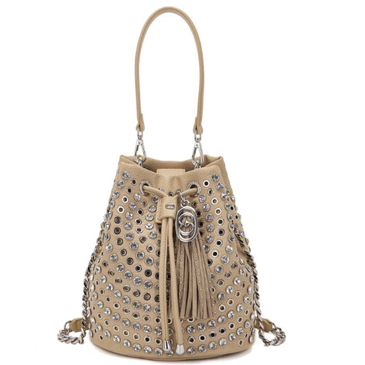 Secchiello La Carrie Andromeda 161M-EM-208-TBS Borsa beige