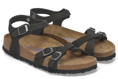 Sandali Kumba Soft Birkenstock 1029526 nubuk nero (35-41)