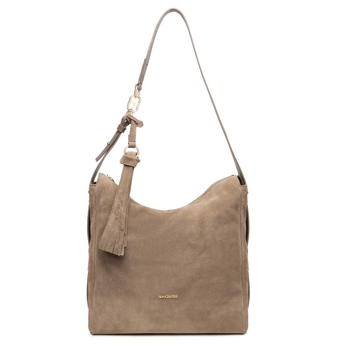 Borsa hobo in pelle NeroGiardini I644330D-405 donna