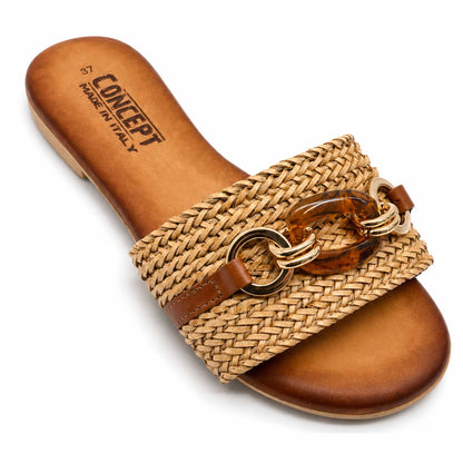 Ciabatta Concept 17113 Sandali donna Marrone