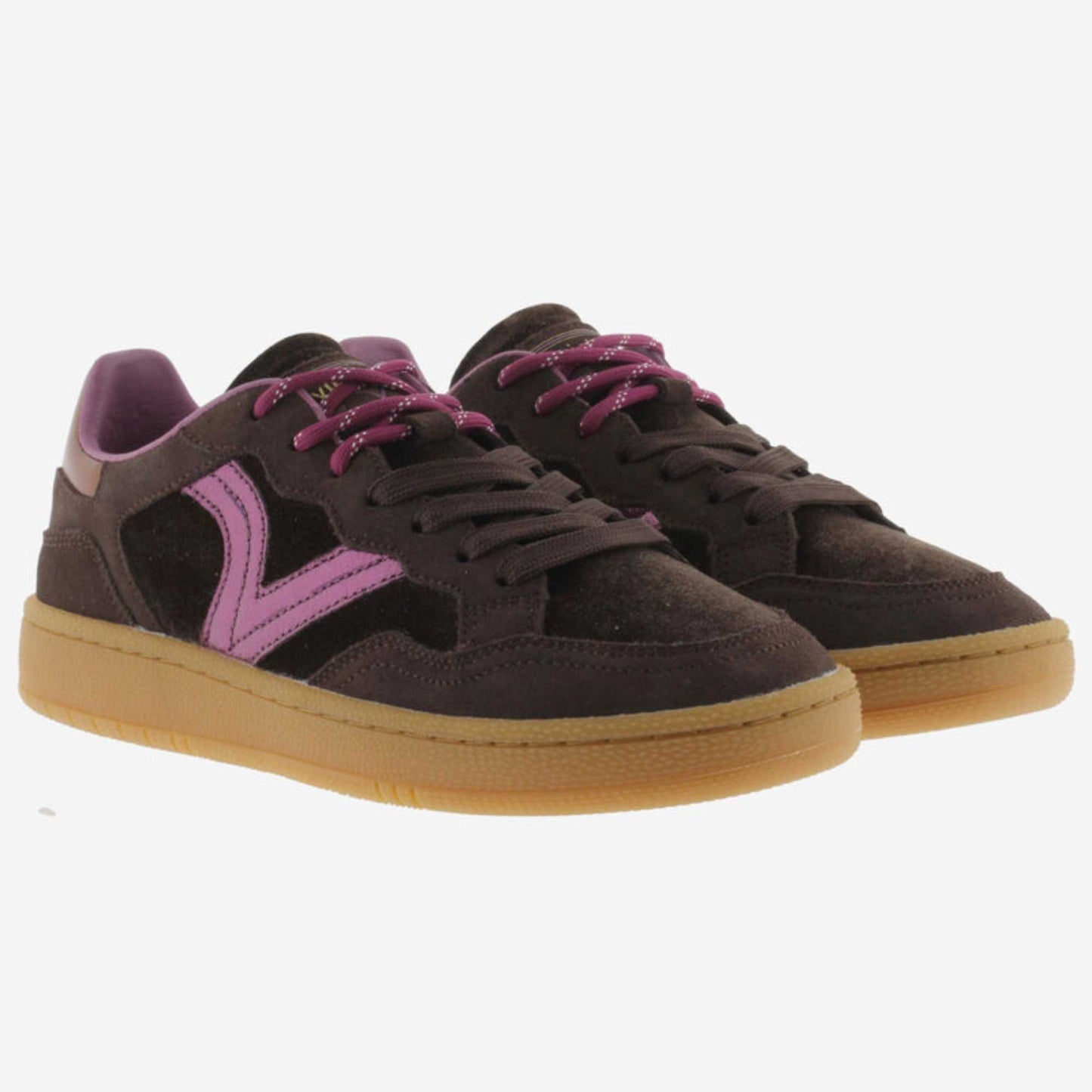 Sneakers VICTORIA Smash Velvet 8806123 scarpe donna marrone