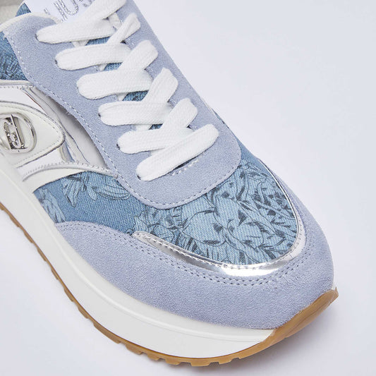 Sneakers LIU JO "Maxi Wonder 97" BA6007 azzurro/denim