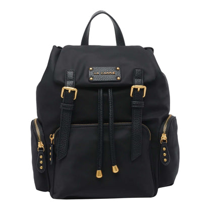 Backpack zaino nylon La Carrie 161M-ZS-342-NYS nero