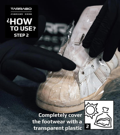 Detergente Tarrago "Sole Restorer" per sbiancare la gomma delle scarpe