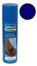 Spray ravvivante per camoscio e nubuck di colore blu