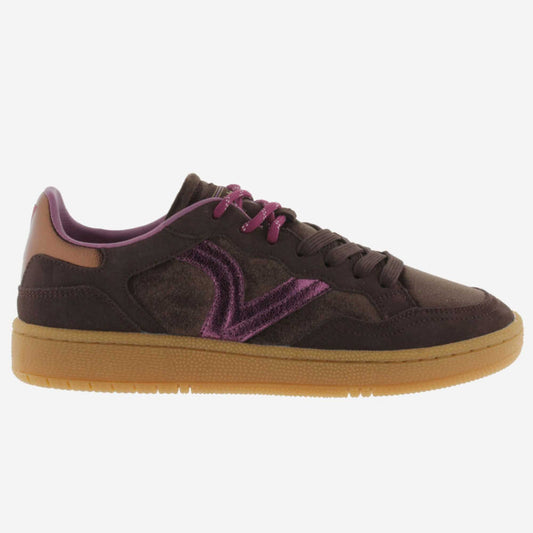 Sneakers VICTORIA Smash Velvet 8806123 scarpe donna marrone