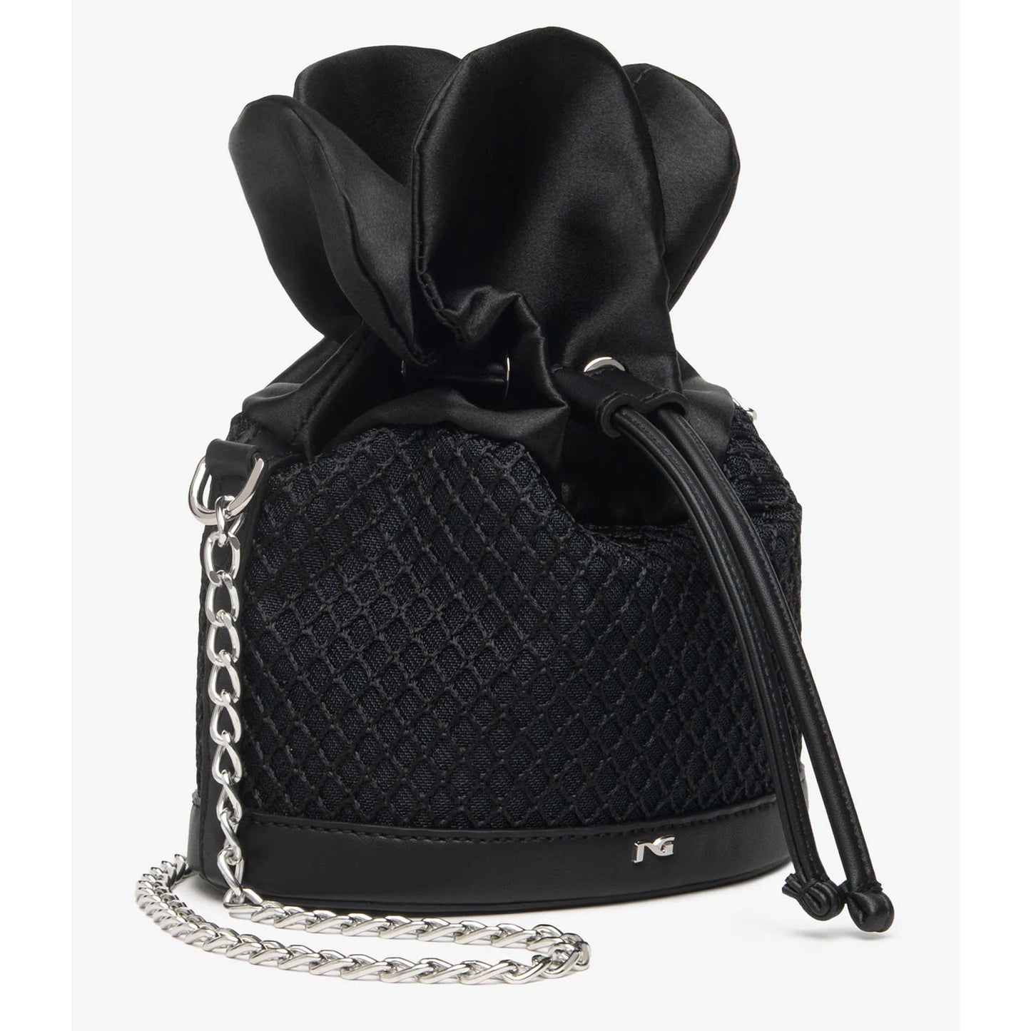 Borsa a secchiello NeroGiardini E644124DE-100 donna