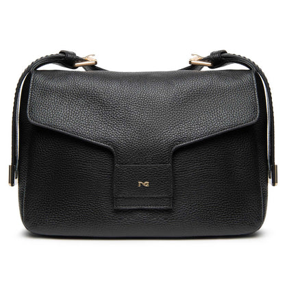 Borsa a spalla in pelle NeroGiardini I644325D-100 donna
