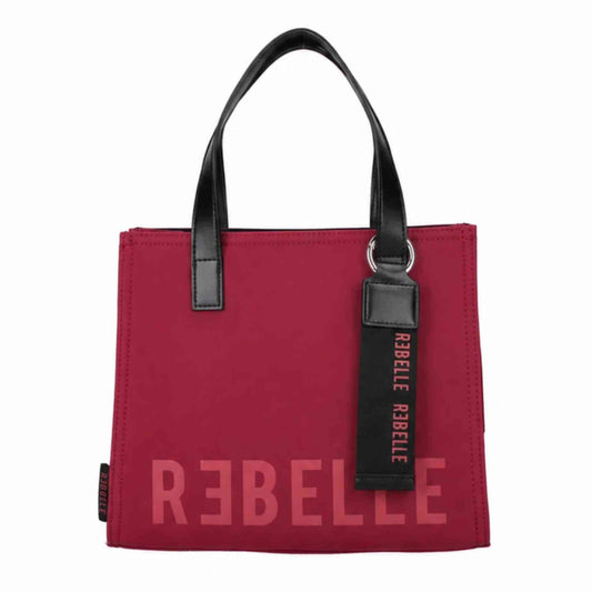 Borsa REBELLE POPPY NYLON Mini Bag donna in nylon oxblood