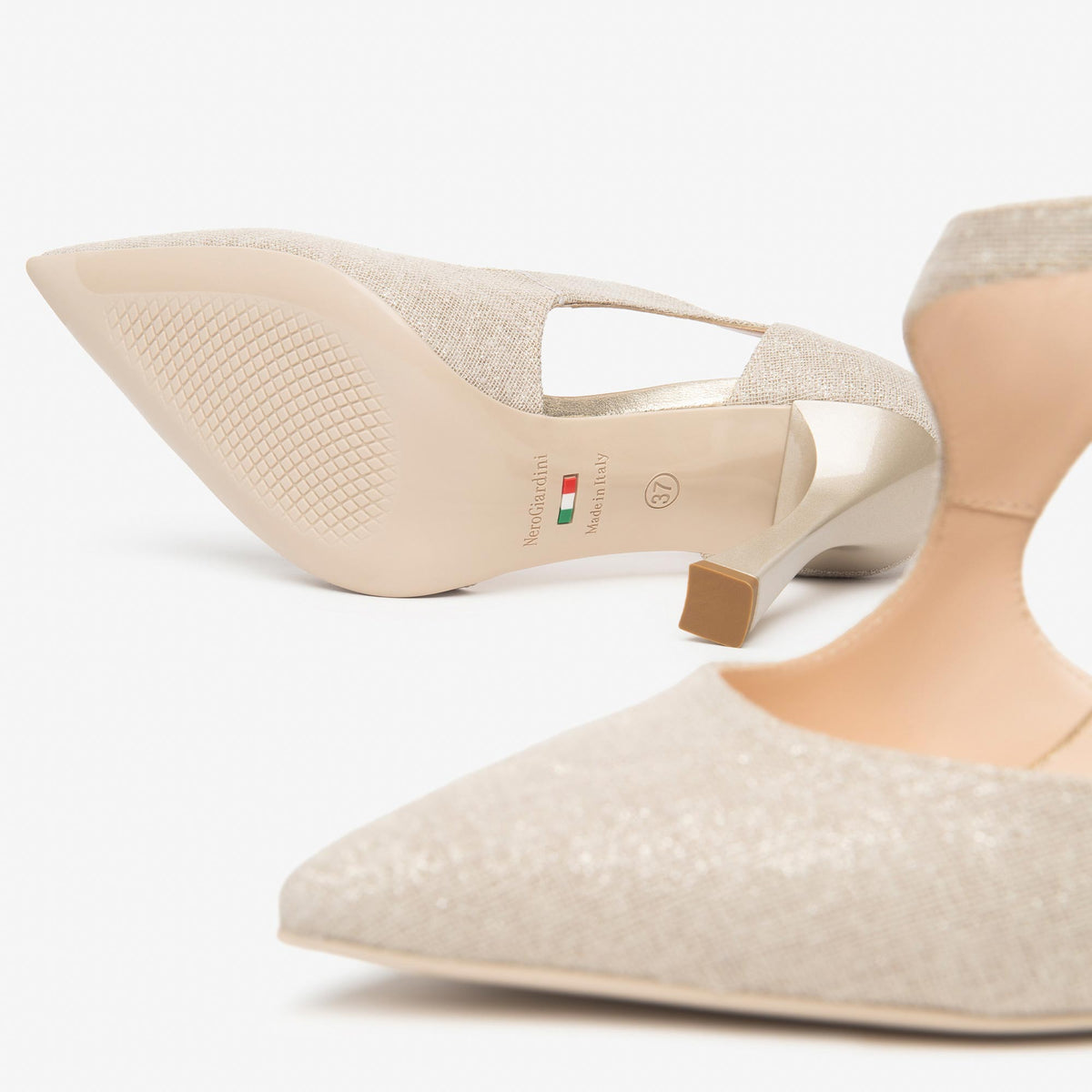 Décolleté NeroGiardini Donna Oro E612221-412 — foto 4