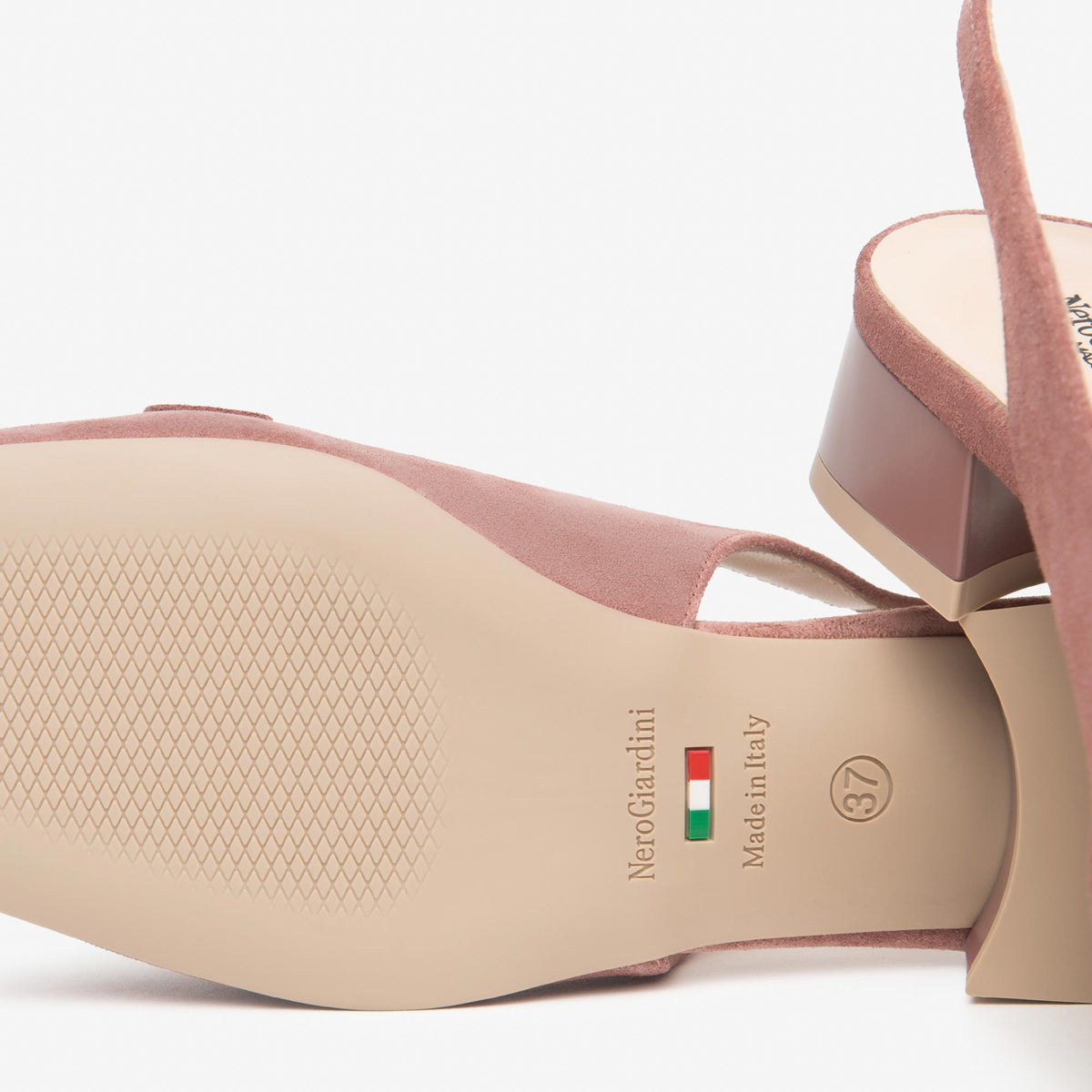 Sling-back NeroGiardini Donna Camoscio E615501-671 — foto 4