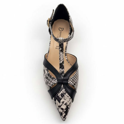 Decolletes Divine Follie 52-P3060P; stampa pitone Donna | Elegante e Comode