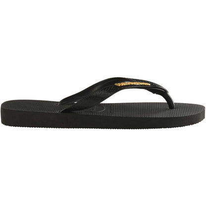 Havaianas Top Logo Metallic Nero | Sandali Infradito Donna 4127244.1069