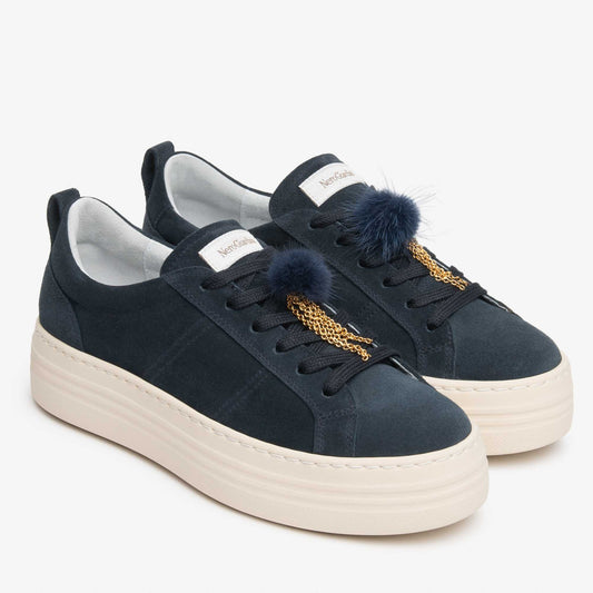 Sneakers NeroGiardini I617441D-207 scarpe donna blu