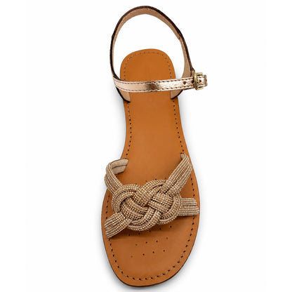 Sandali GEOX "Maddalusia C" D65YMK oro