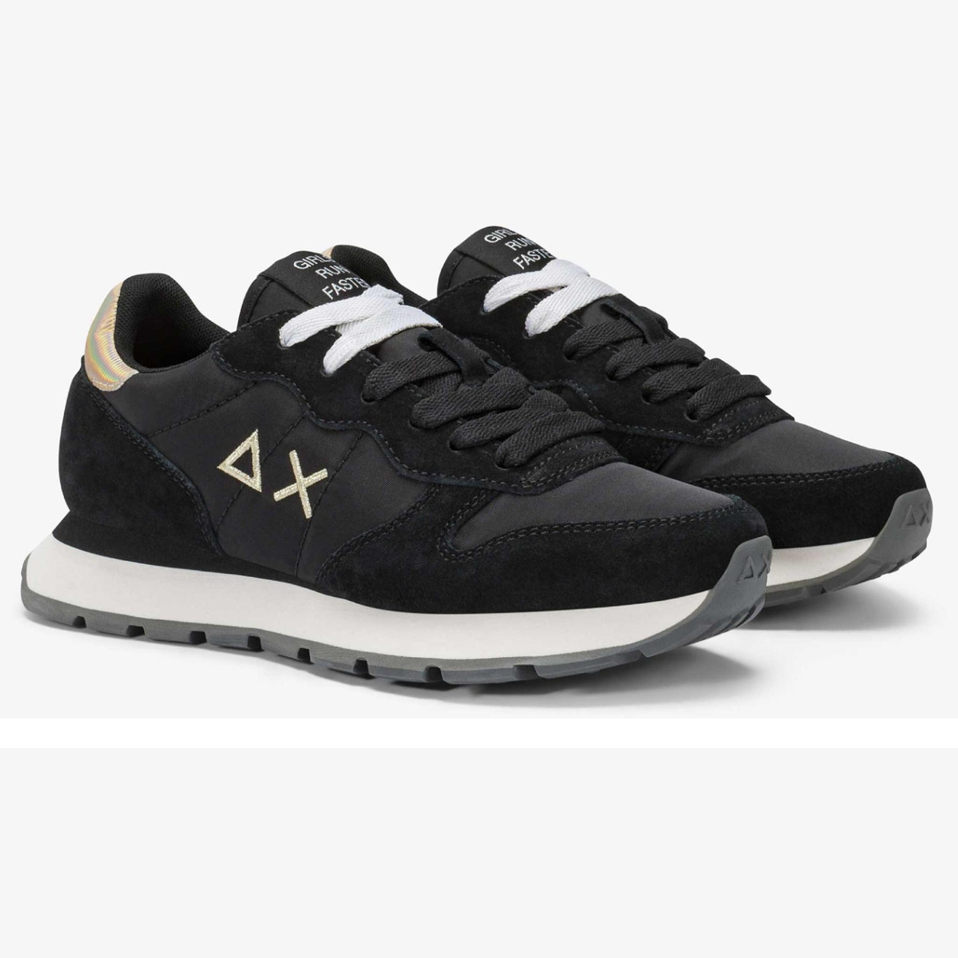 Sneakers SUN68 "ALLY GOLD SILVER" Z45202-11