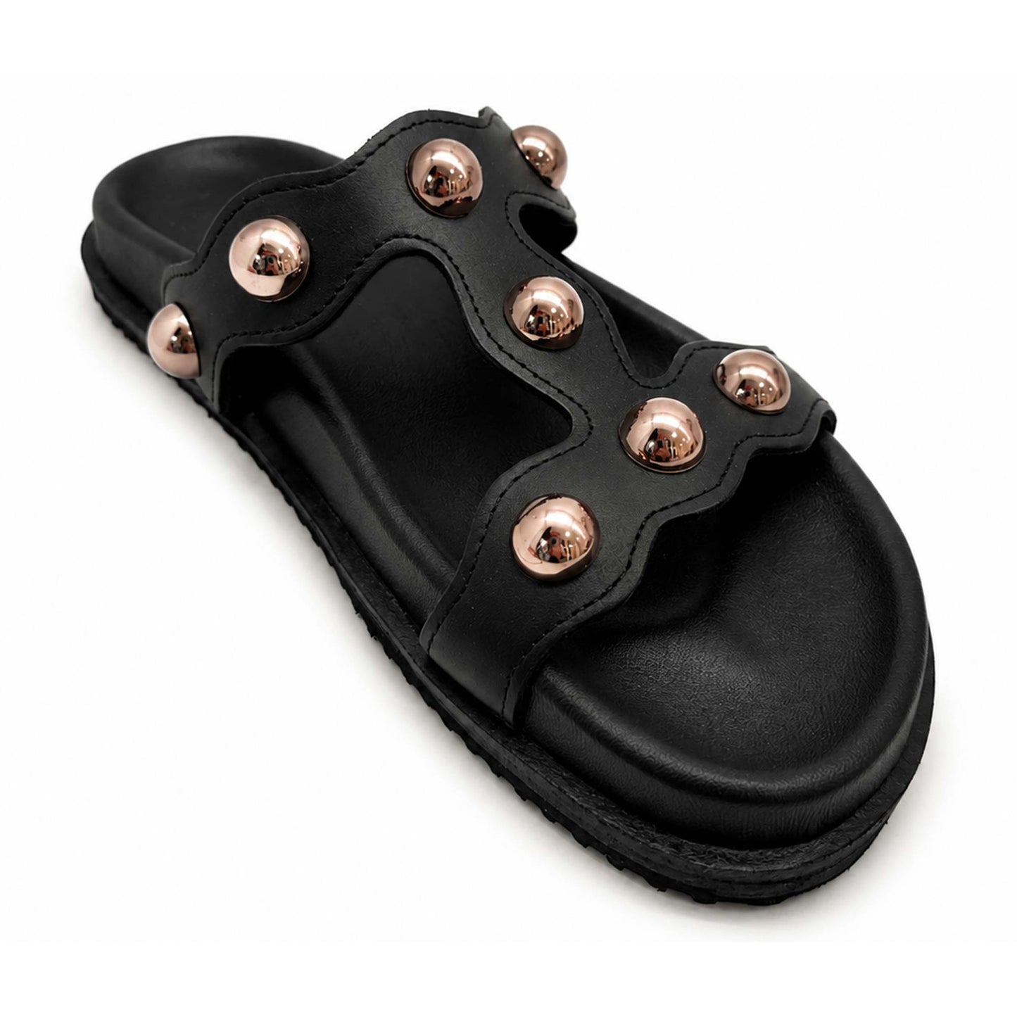 Ciabatte Ermans 7401 Sandali donna nero