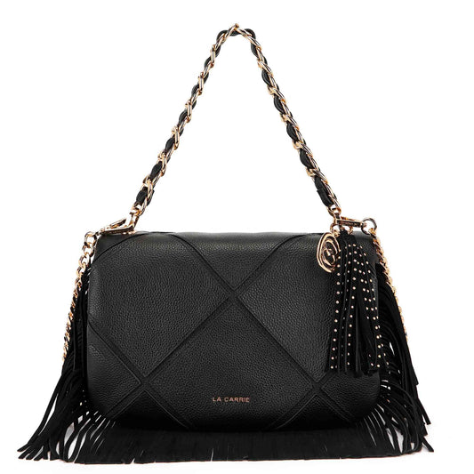 Borsa a spalla Isabel La Carrie 162P-BZ-348 donna nera
