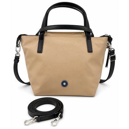 Borsa a spalla mini REBELLE NOA SMALL NYLON sand