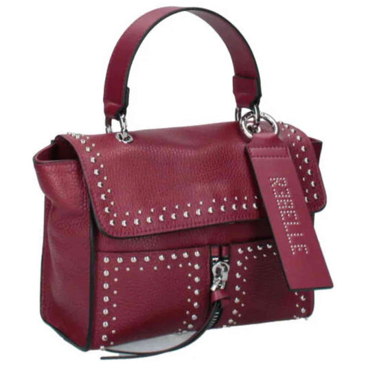 Borsa Rebelle Chloe rossa oxblood con tracolla regolabile
