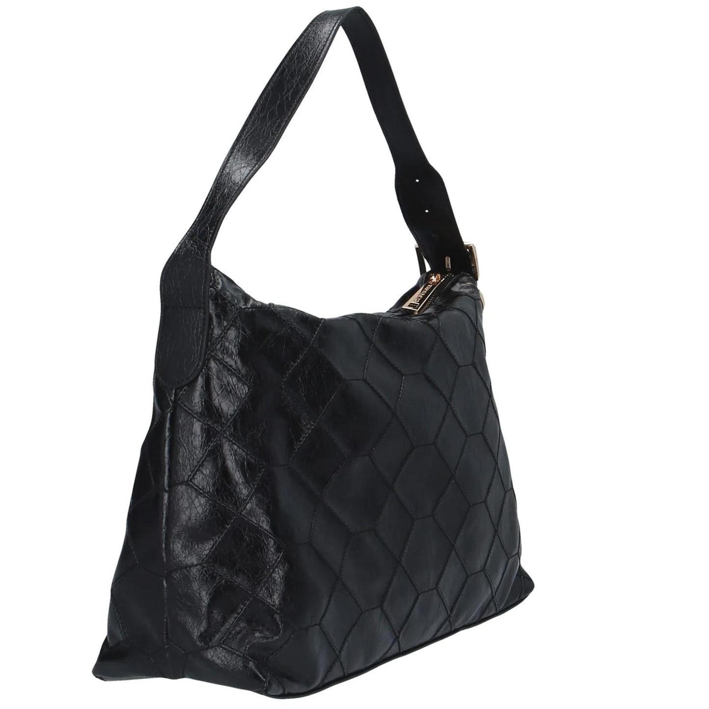 Sacca CafèNoir WB0907 metallizzato nero