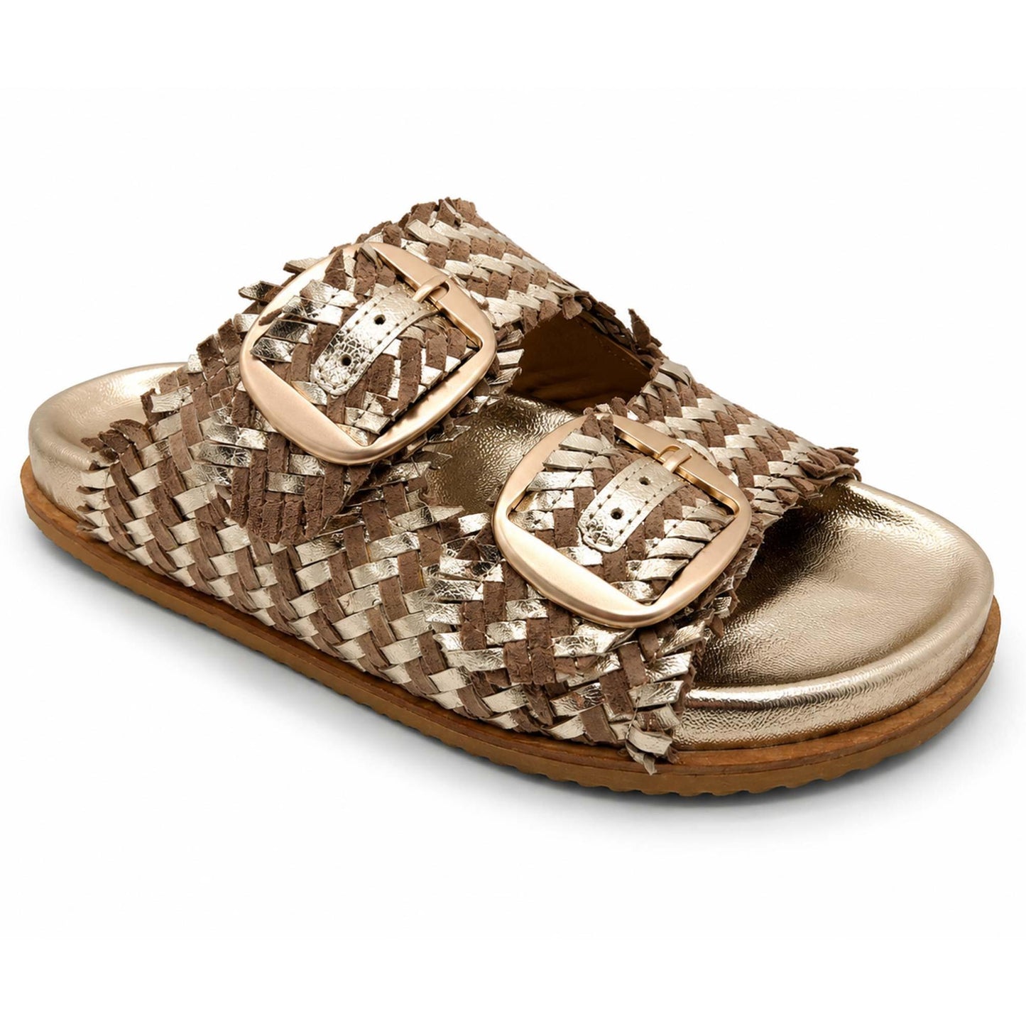 Sandali Ermans art.7413 donna platino