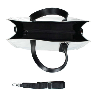 Borsa shopping  REBELLE ELECTRA NYLON avorio