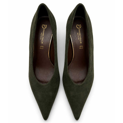 Decolte Divine Follie P6049 Scarpe donna verde