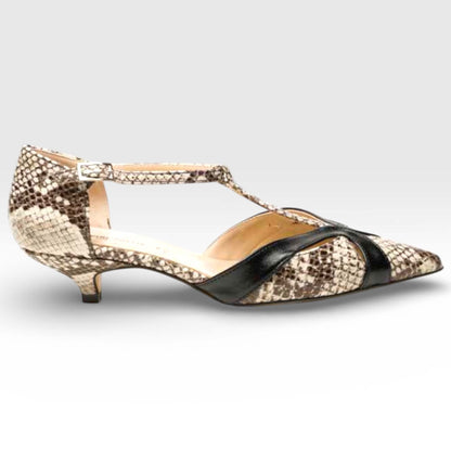 Decolletes Divine Follie 52-P3060P; stampa pitone Donna | Elegante e Comode