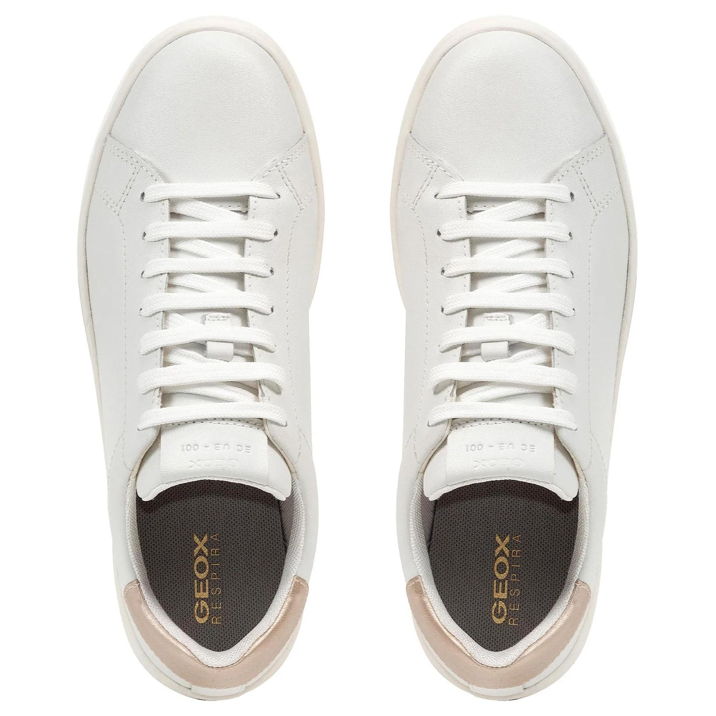 Sneakers GEOX Spherica Ecub1 Donna D65PJA bianca