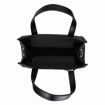 Borsa REBELLE POPPY NYLON Mini Bag donnaMarrone wengè