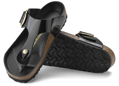 Sandali Gizeh Big Buckle Birkenstock 1021467 nero shine (36-40)