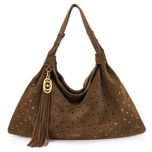 Borsa shopping Metropolis La Carrie 162P-TX-476 donna Verde Oliva