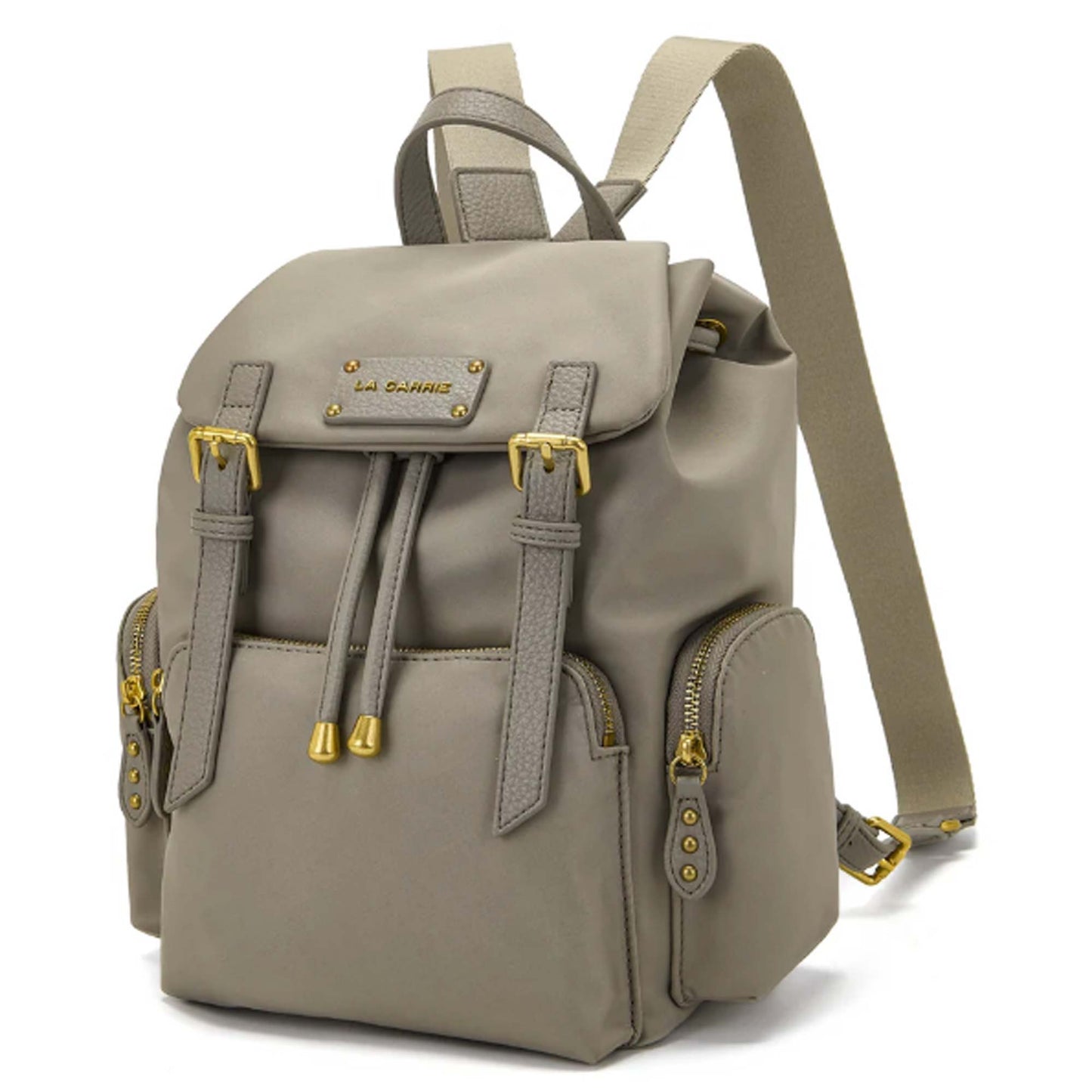 Backpack La Carrie 161M-ZS-342-NYS Zaino nylon taupe