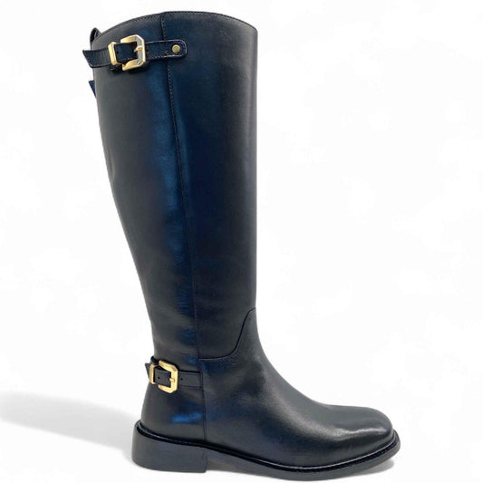 Stivale Raquel Péerez Hipnos 23018 stivale donna in pelle nero