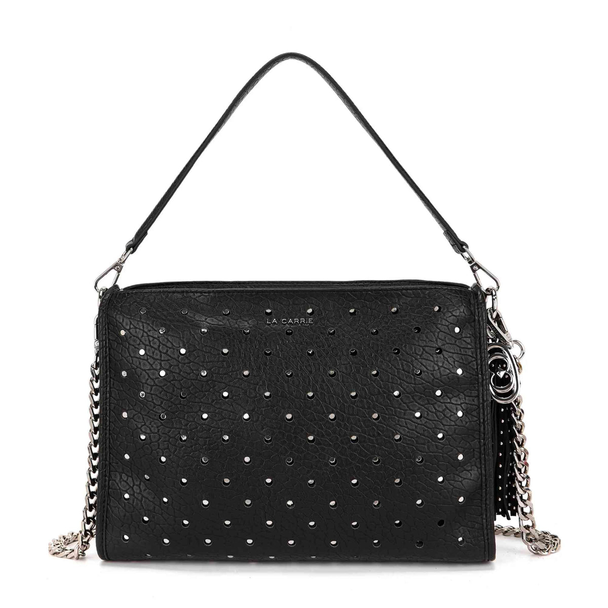 Borsa a spalla Downtown La Carrie 162P-MD-240 donna Nera