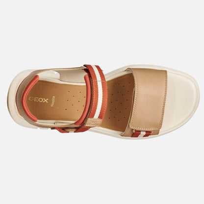 Sandali GEOX D65BSC "Flextride S" beige