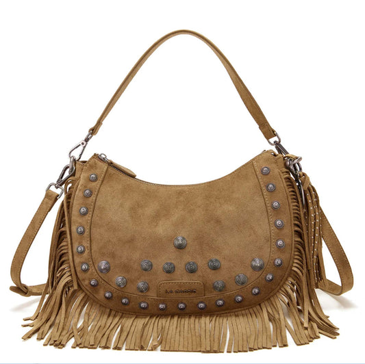 Borsa a spalla Aztec La Carrie 161P-DB-174-SUE Tracolla cotto