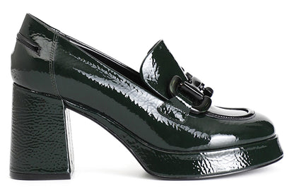 Mocassino CafèNoir LD3001 scarpe donna verde