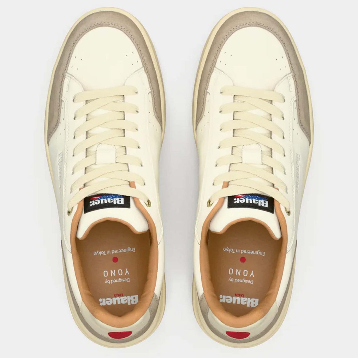 Sneaker Blauer KYOTO01 crema