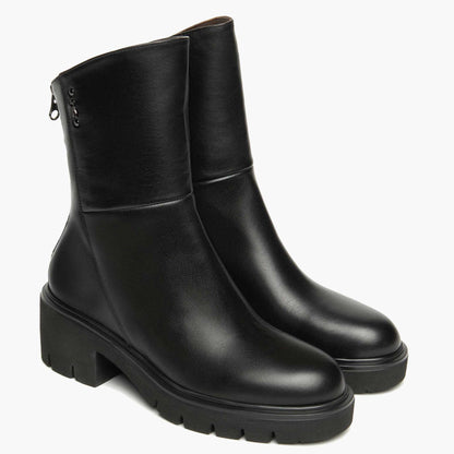 Stivaletti NeroGiardini I514818-100 I514818 4818 scarpe donna
