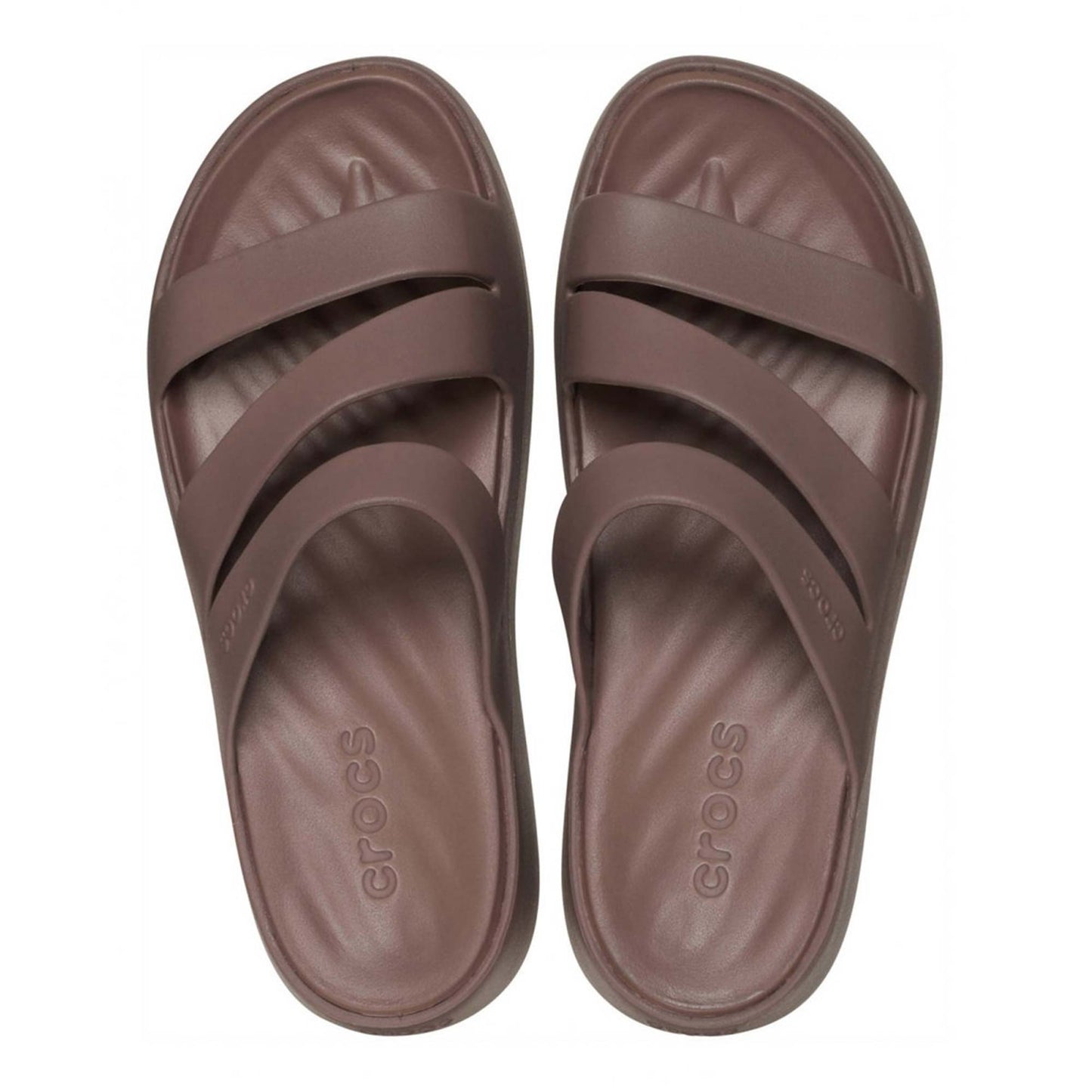 Sandali Crocs Getaway Strappy W 209587-0LF marrone