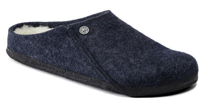 Sabot Zermat Birkenstock 1017539 pantofole Blu feltro Lana (35-41)