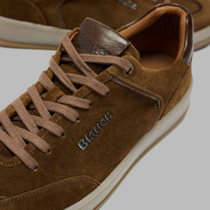 Sneaker Blauer FARRELL02 scarpe uomo marrone